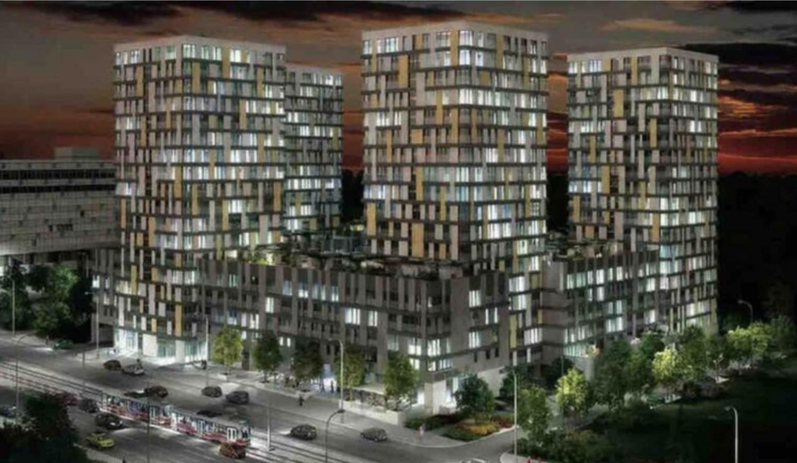 Residence Garden Tower - Parking Прага Екстер'єр фото